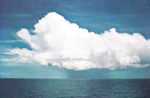 A cumulonimbus cloud.